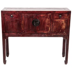 Late Qing Dynasty Console Chest