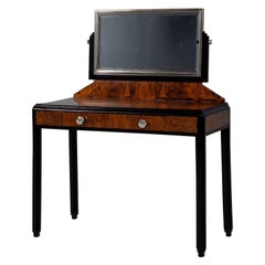 Antique French Art Deco Vanity Desk Dressing Table