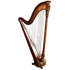 Mitte 19. Jahrhundert T. Dodd & Söhne London Harfe