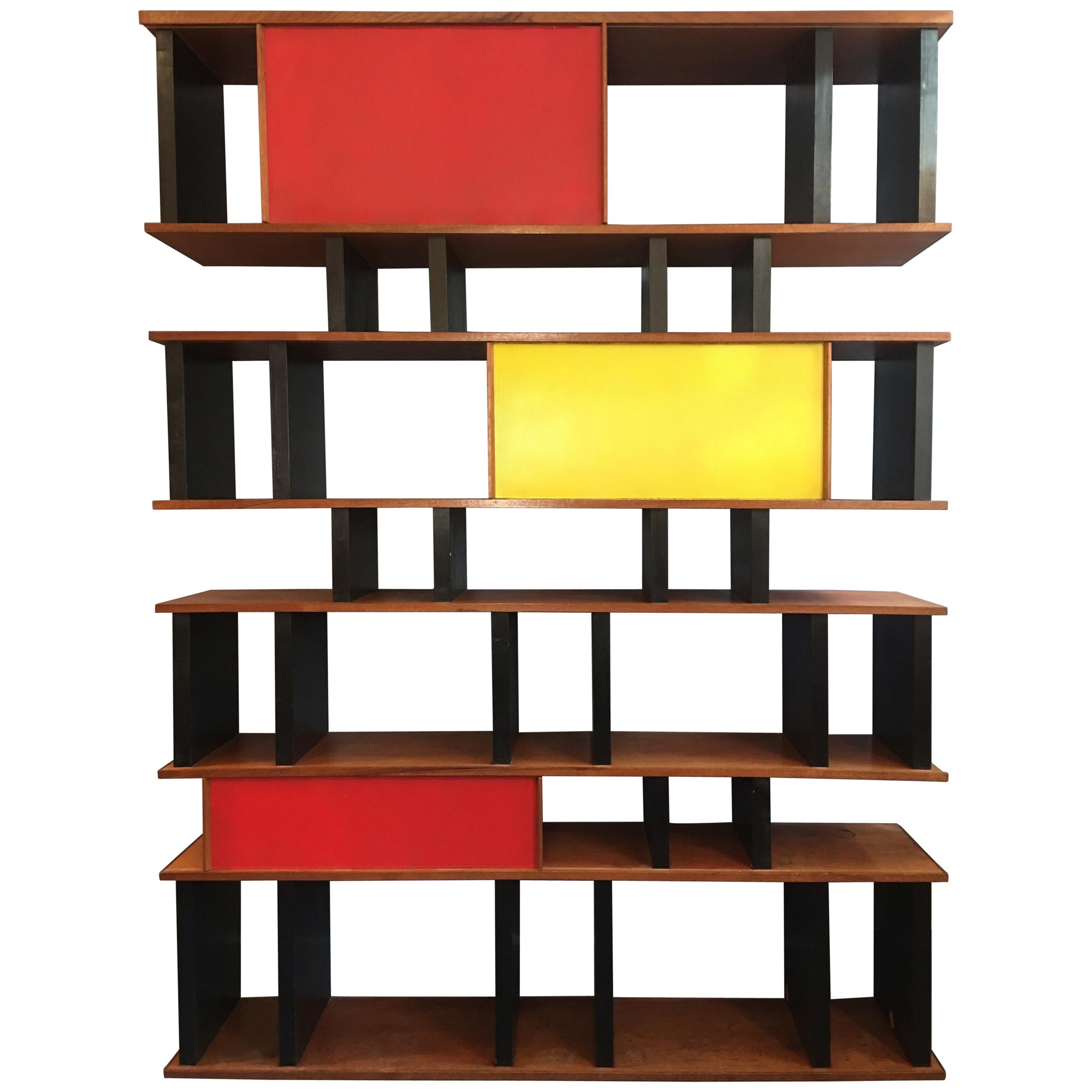 Charlotte Perriand and Jean Prouve Style Shelving System