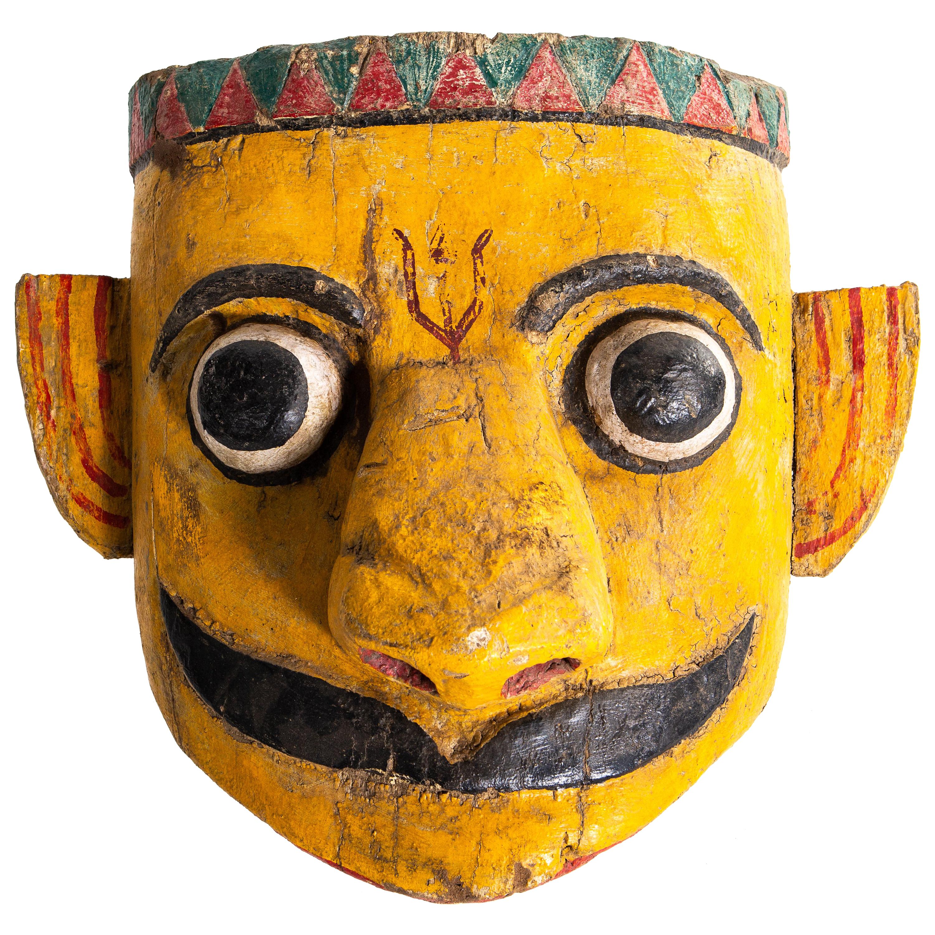 Indian Wooden Mask