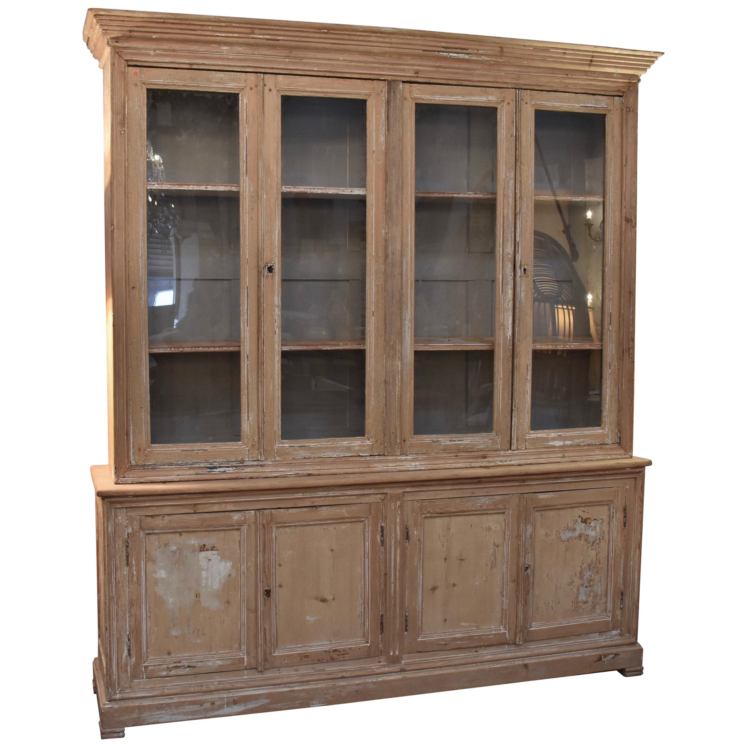 Early 19th Century Swedish Library Cupboard Bookcase