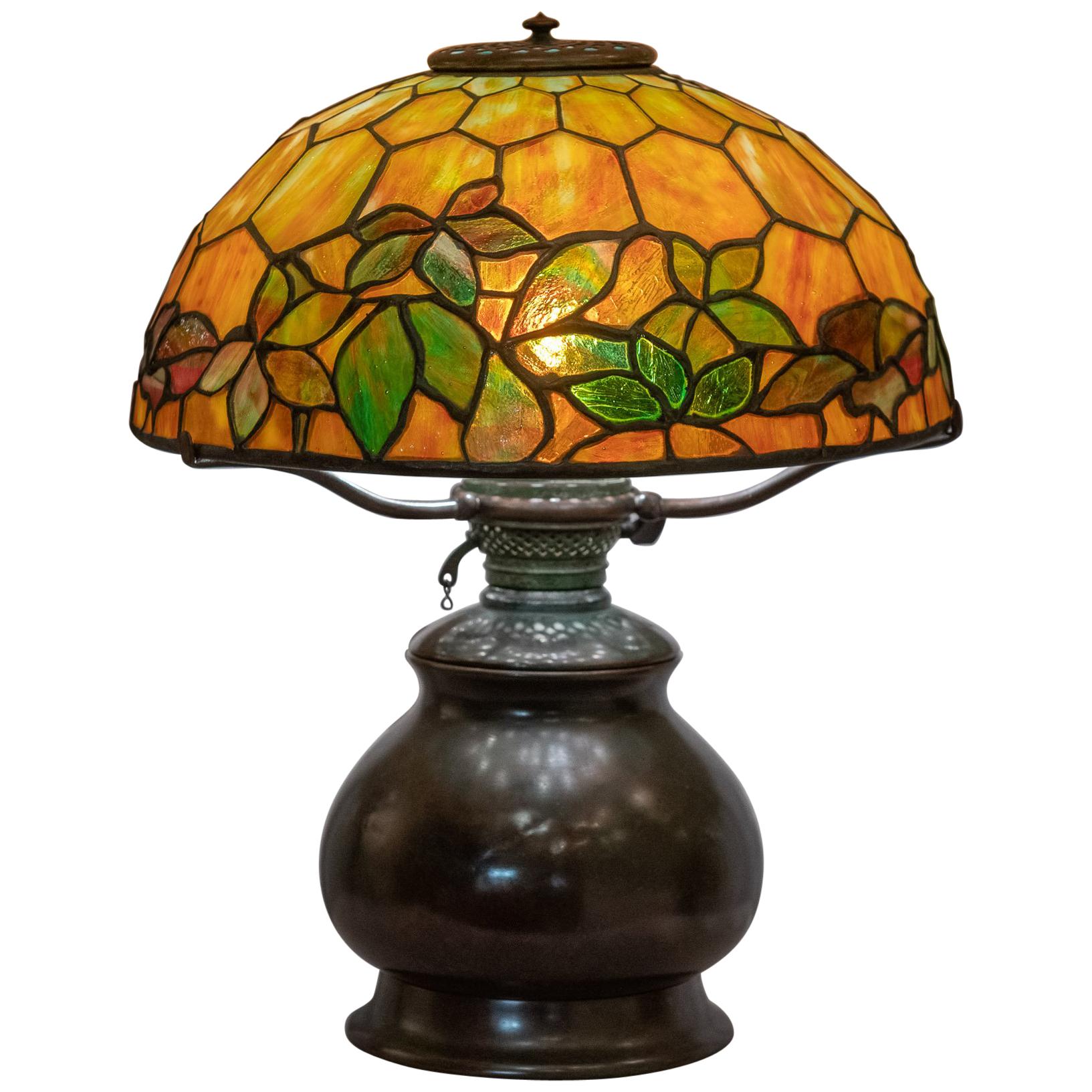 Tiffany Studios Woodbine Table Lamp