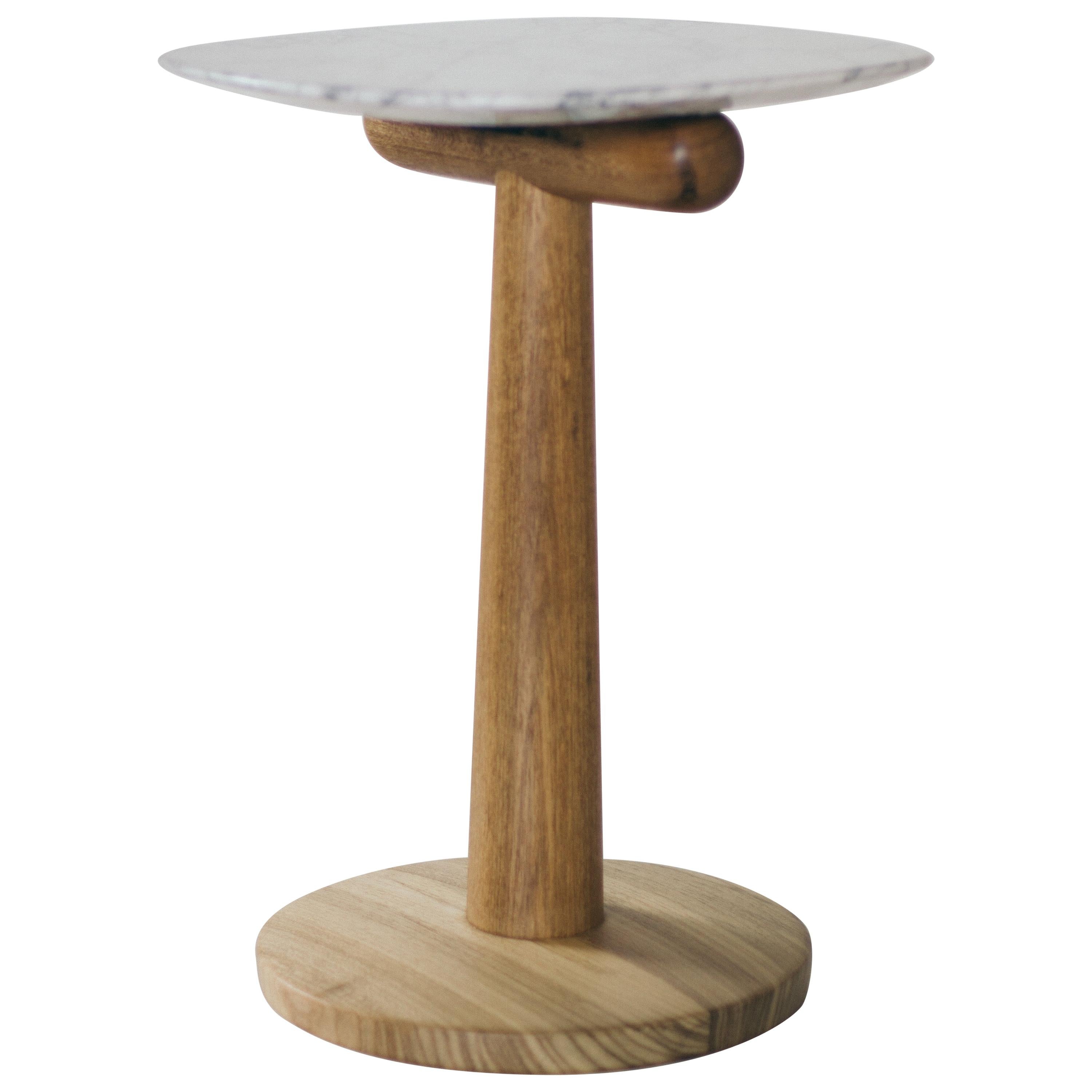 Blondin Side Table, Brazilian Wood For Sale