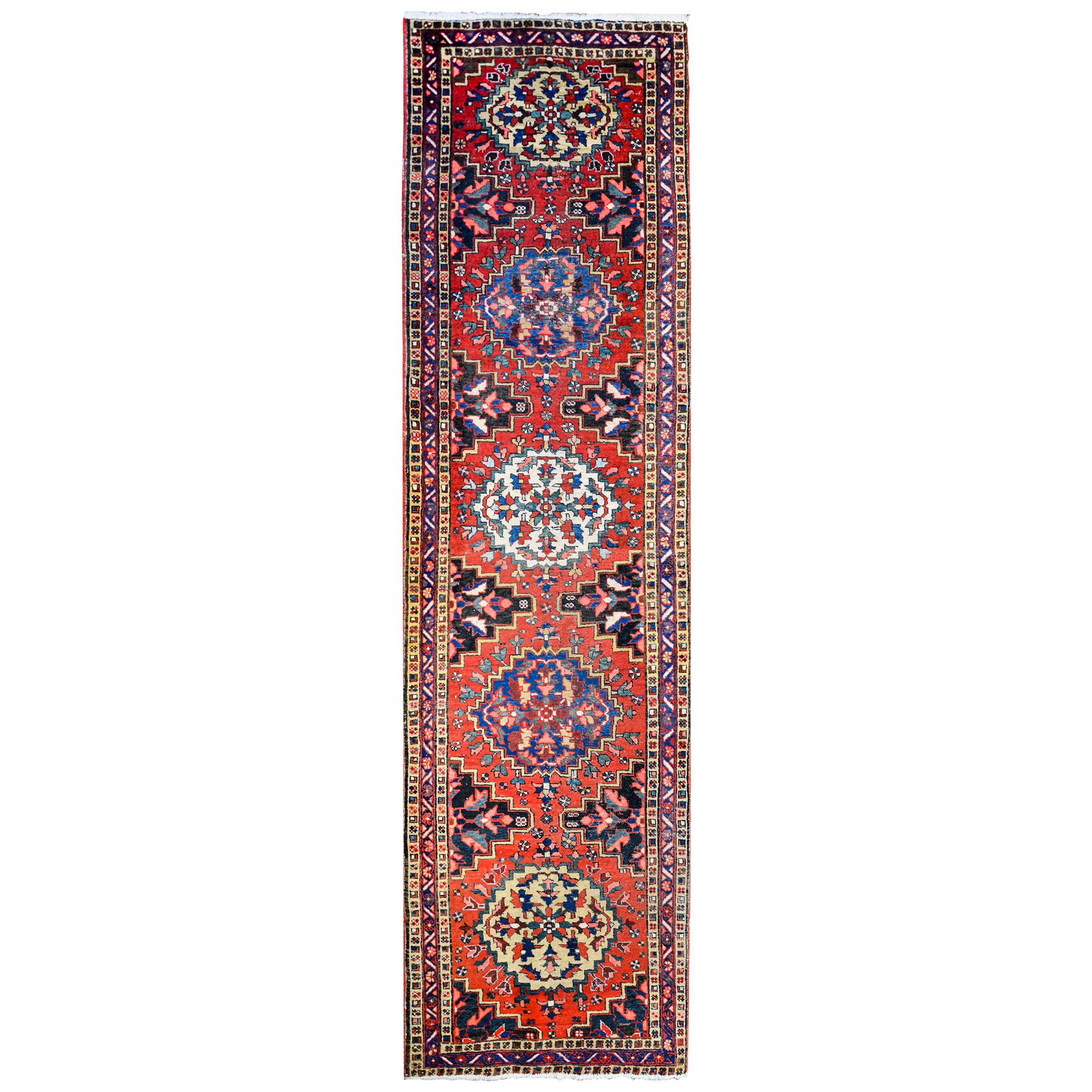 Amazing Early 20th Century Bakhtiari Runner For Sale