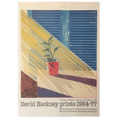 Original Vintage Art Poster 'Sun from the Weather Series' David Hockney 1981