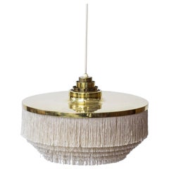 "Fringe" Ceiling lamp by Hans Agne Jakobsson, Sweden, 1960s, White