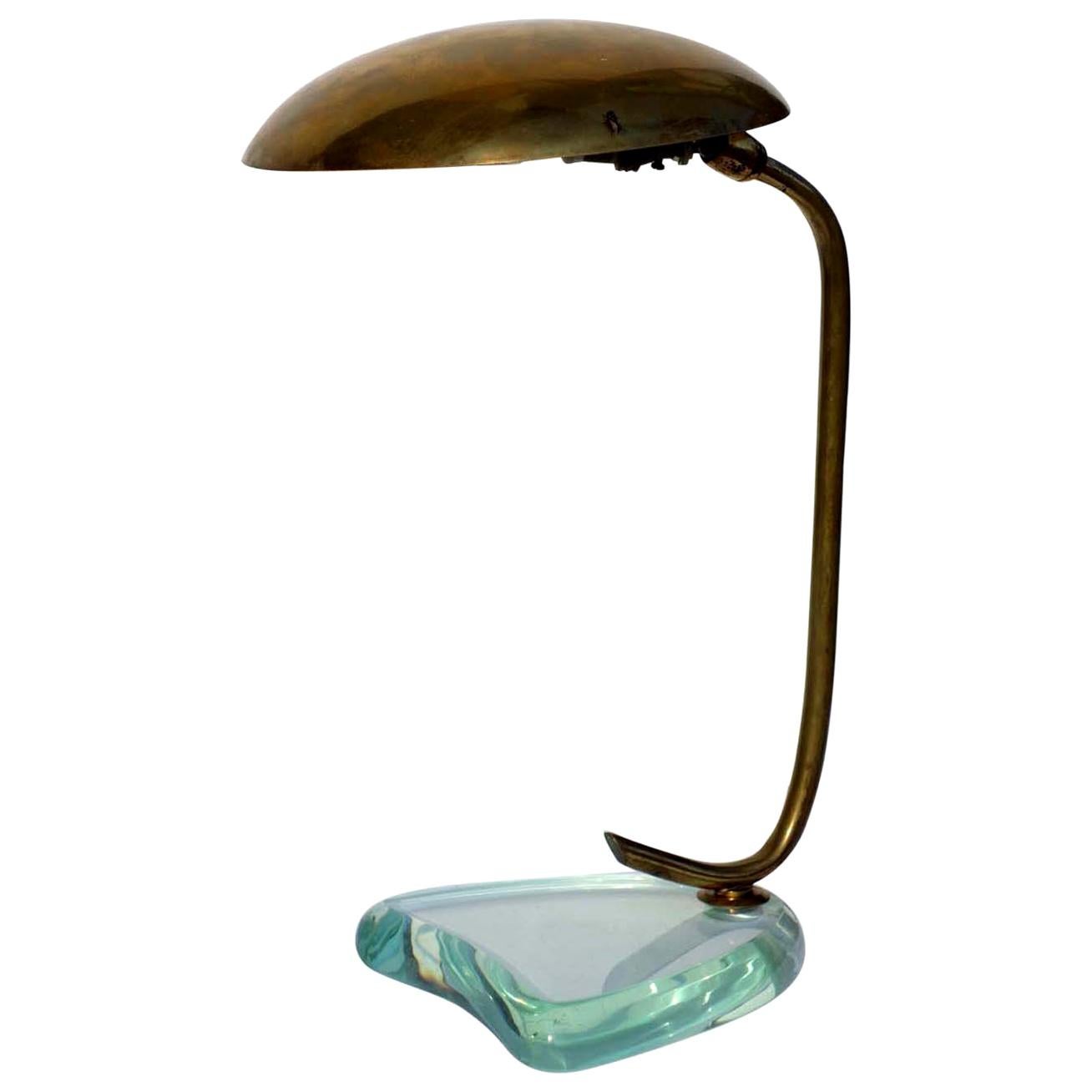 1950s Fontana Arte Italian Design Midcentury Table Lamp