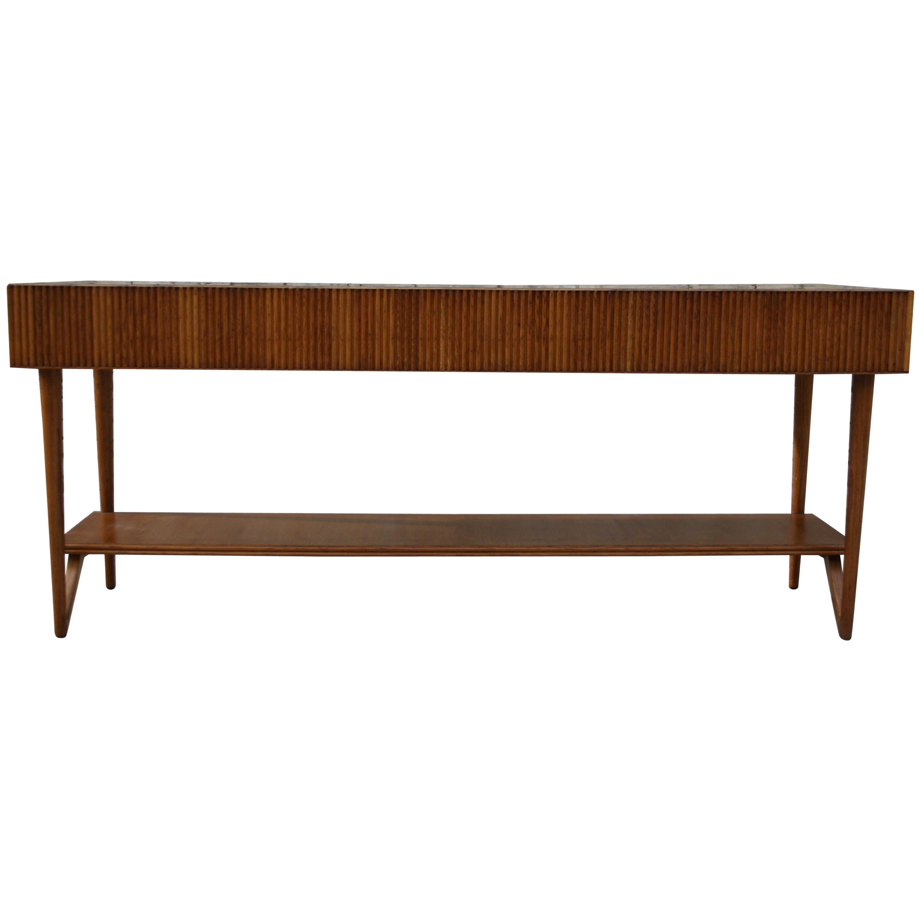 1950s Italian Large Bar/Console or Serving Table For Sale