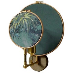 Circle Blue Grey Wall Sconce, Sander Bottinga