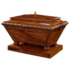 Regency Mahogany Wine Cellarette