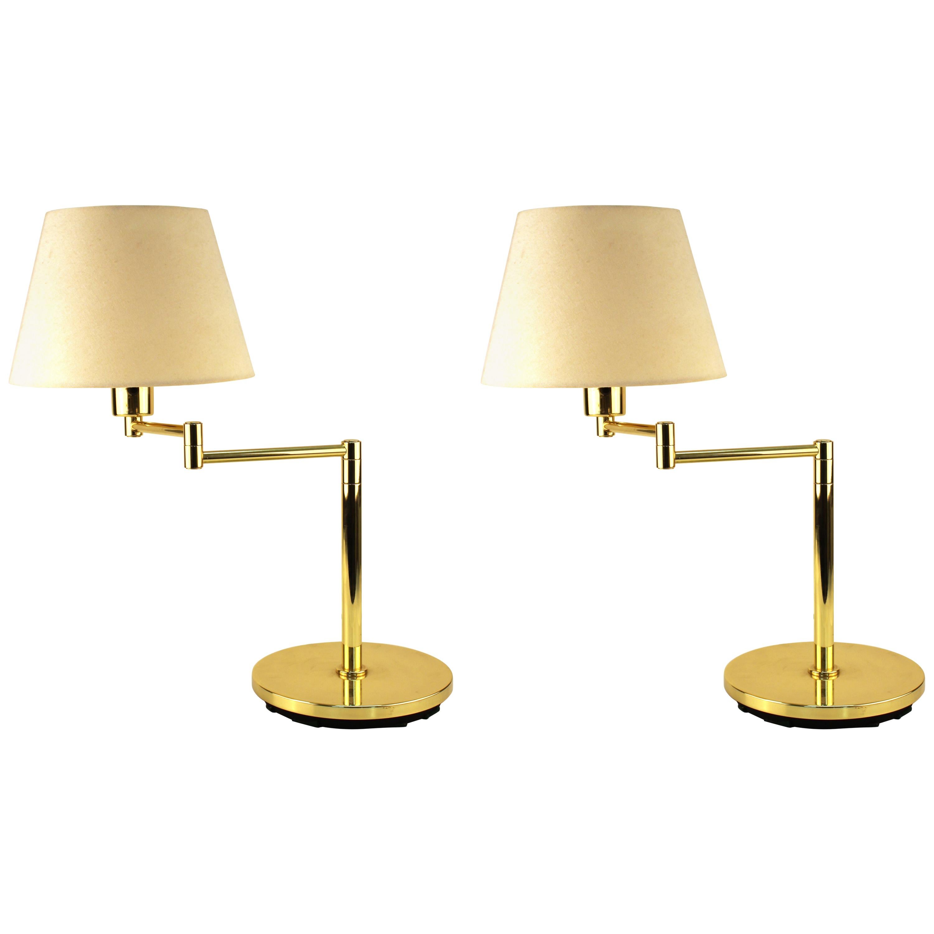 Hinsen Mid-Century Modern Style Table Lamps With Extendable Arms