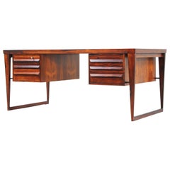 Kai Kristiansen Model-70 Rosewood Desk for Feldballes Møbelfabrik