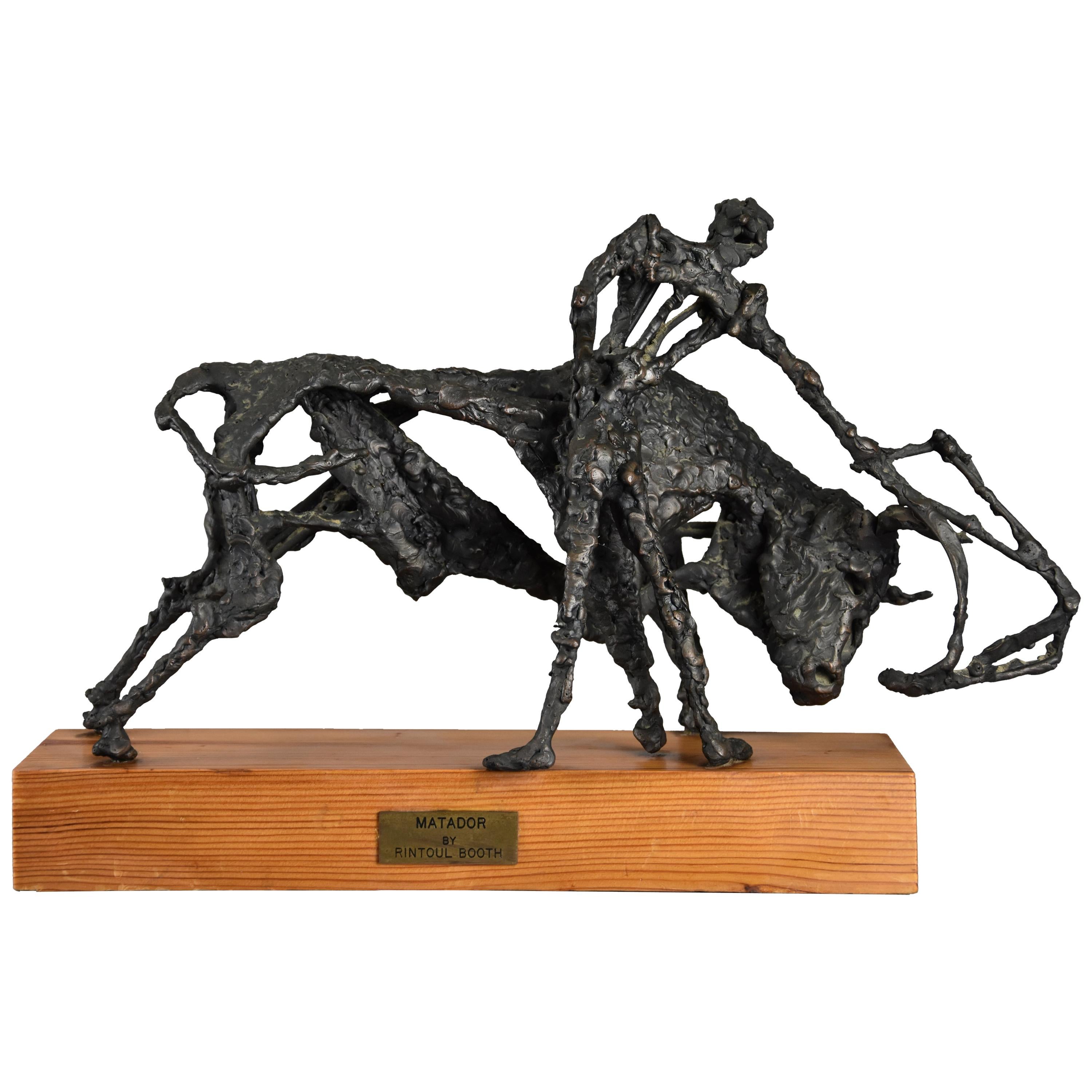 'the Matador' Bronze Sculpture by Daniel Rintoul Booth For Sale