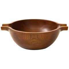 Henning Koppel Teak Bowl for Georg Jensen