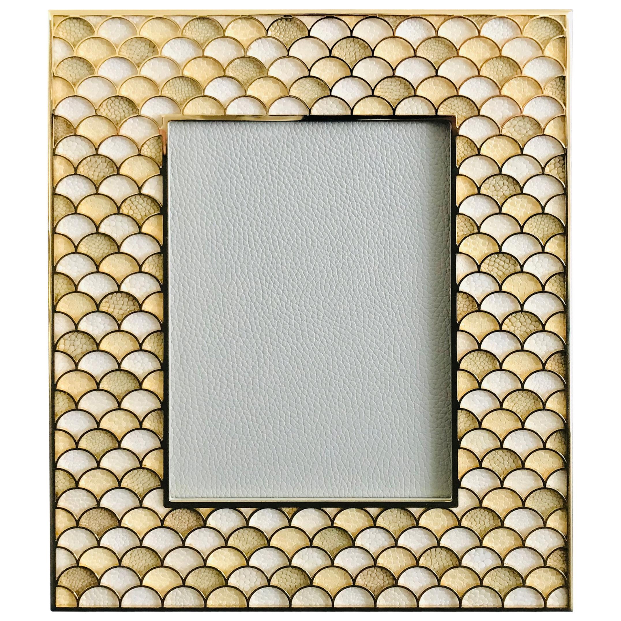 Shagreen Photo Frame by Fabio Ltd