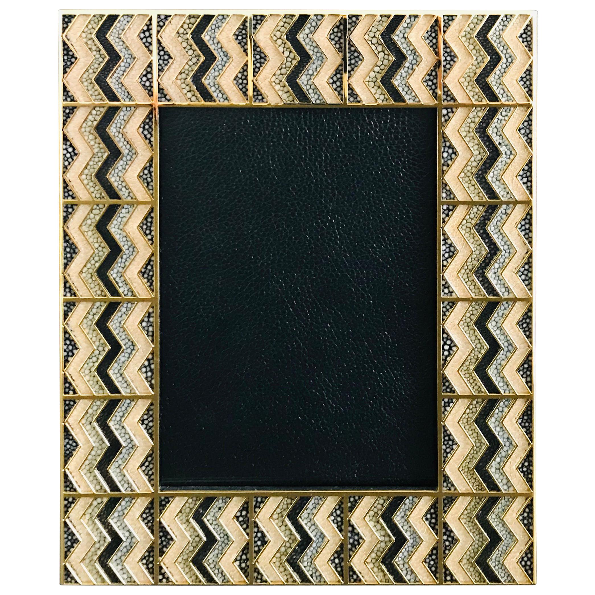 Shagreen Photo Frame by Fabio Ltd - LAST 1 IN STOCK