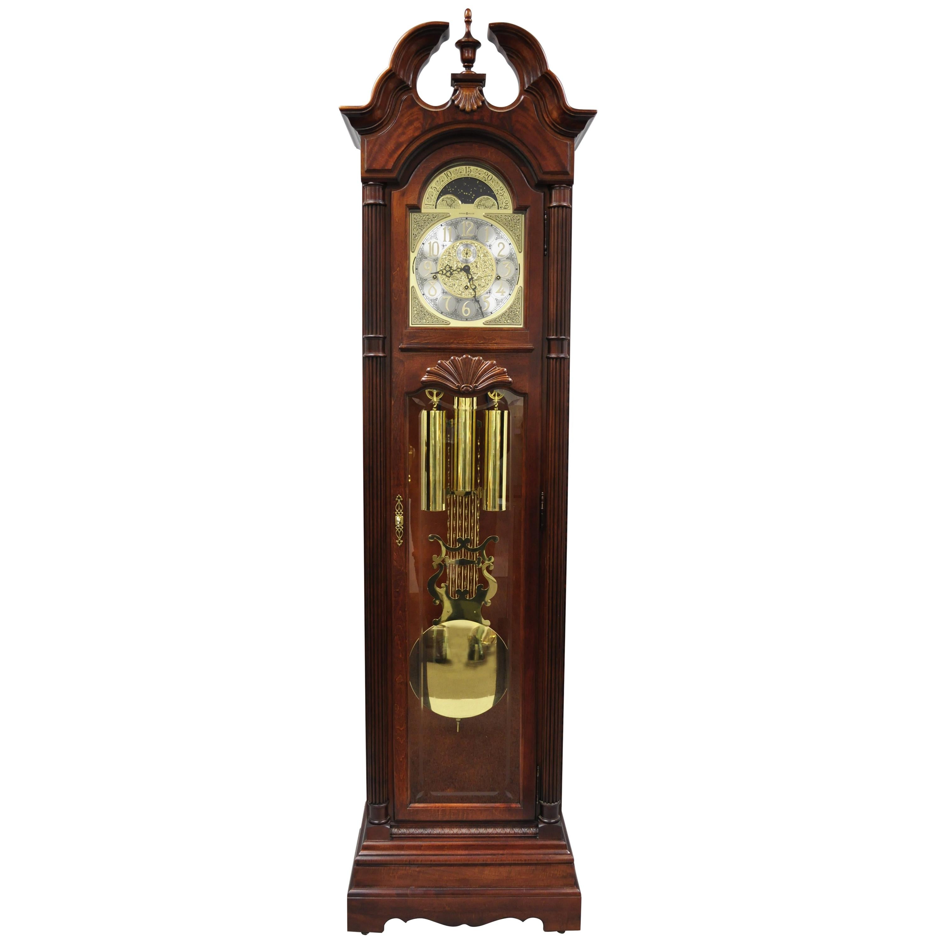 Howard Miller Landsbury Grandfather Clock 610-698 Cherry Tall Case
