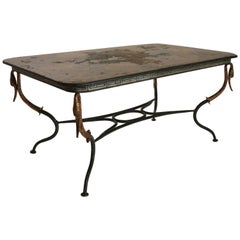 1920s French Tolle Classical Coffee Table