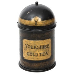 English Tea Tin, circa 1860