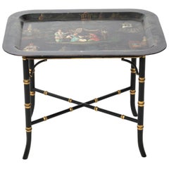 Chinoiserie Painted Serving Tray