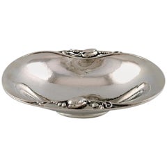Georg Jensen "Blossom" Bowl in Sterling Silver, 3 Pieces