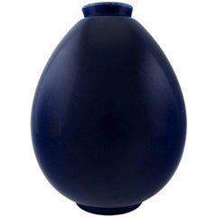 Early Saxbo 'Denmark', Large Drop Shaped Ceramic Vase in Modern Design