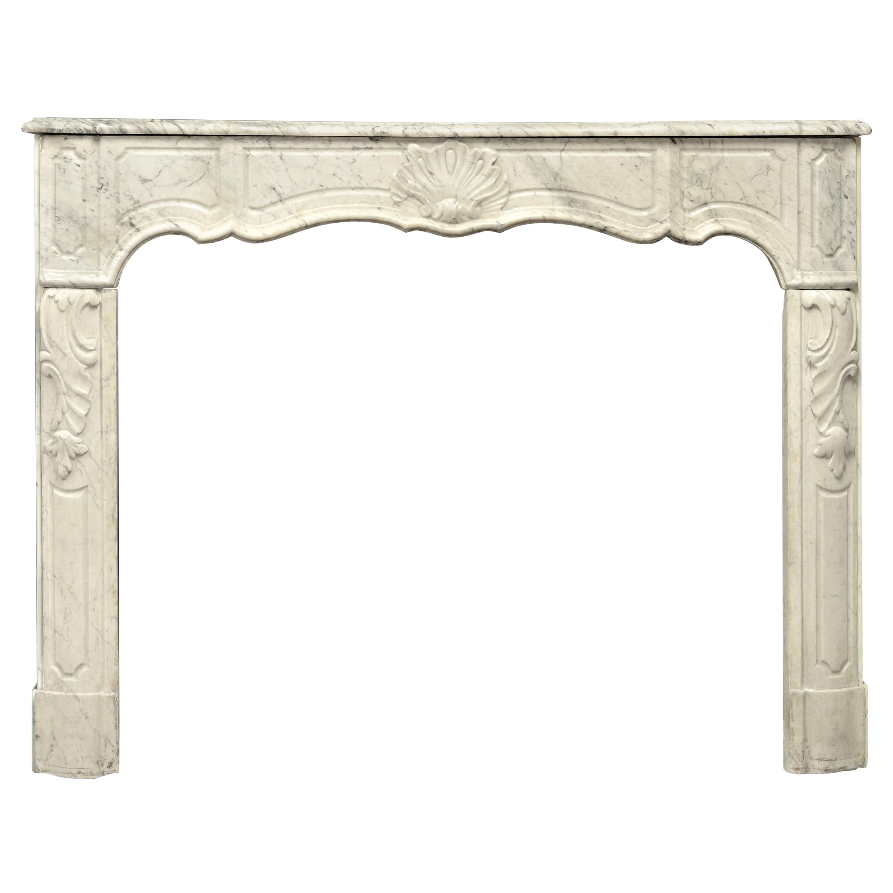 18th Century French Régence Fireplace Mantel