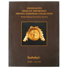 Sotheby's Londres, Lo más destacado de una importante colección privada europea