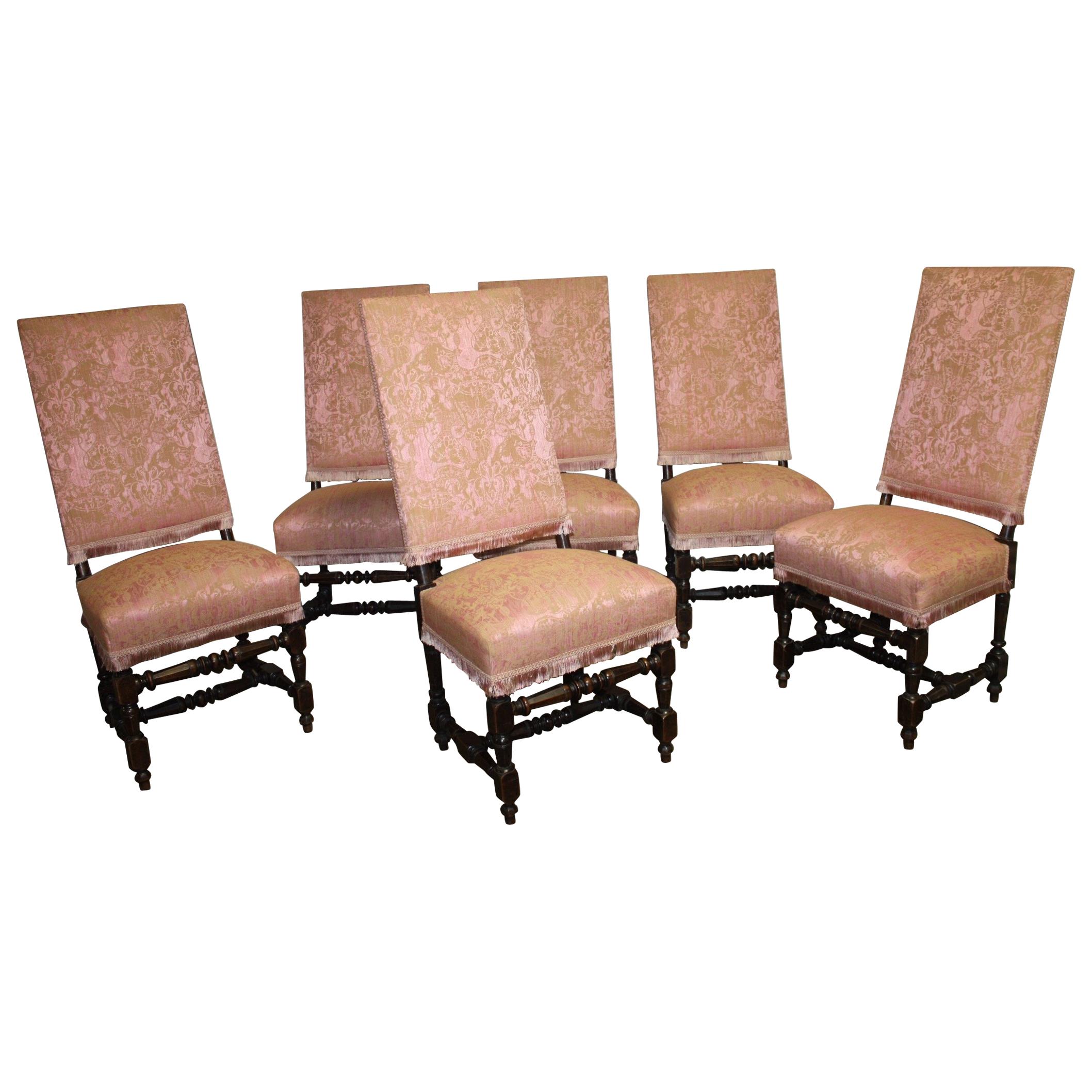 Set of French 19th Century Dining Room Chairs