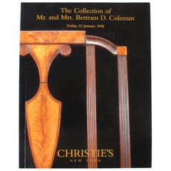 Vintage Christie's; The Collection of Mr. and Mrs. Bertram D. Coleman