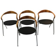 Used Hans Eichenberger Swiss Design Dining Chairs