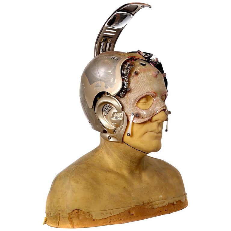 Original Bicentennial Man Animatronic Head Appliance Worn by Robin Williams  at 1stDibs