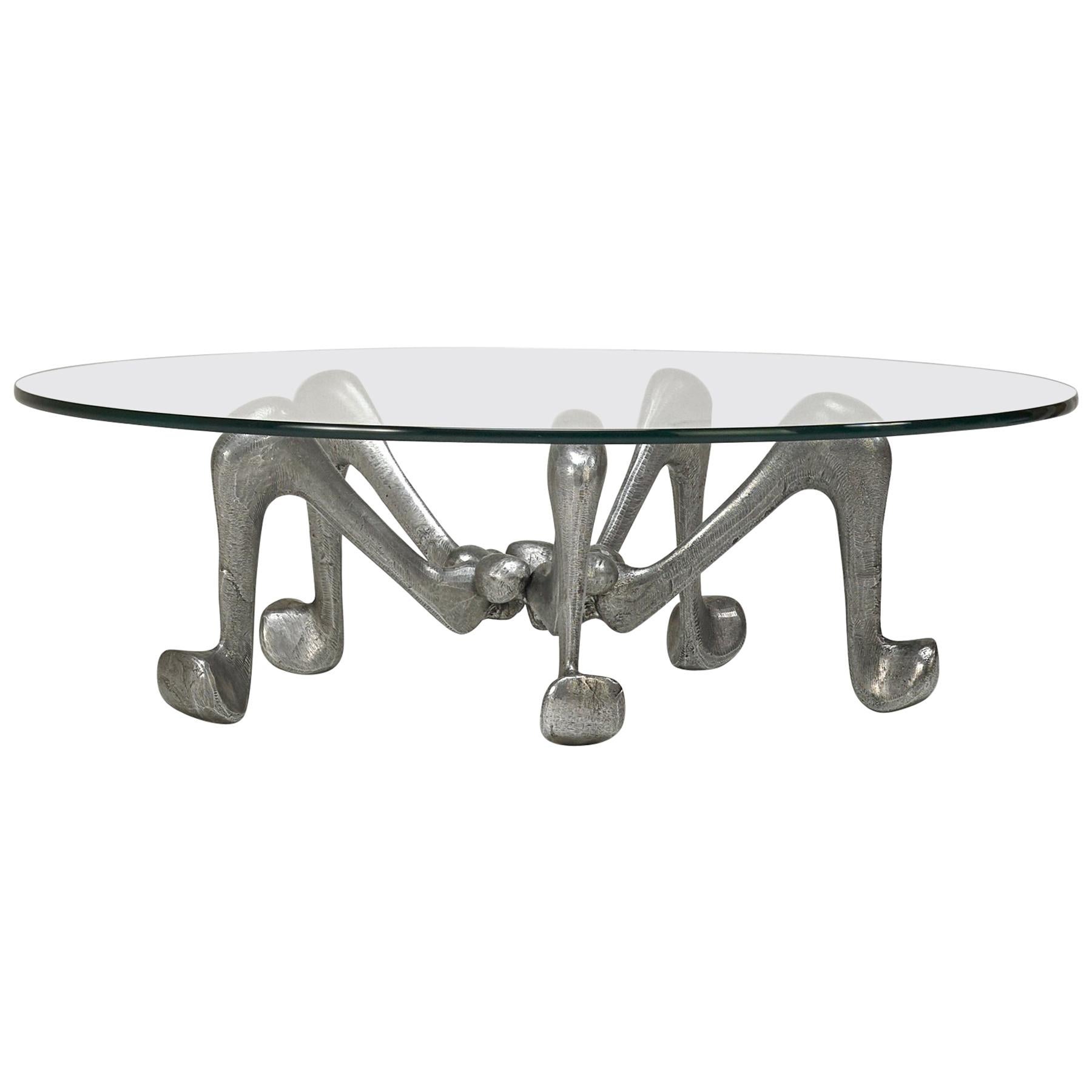 Aschenputtel In Paradise Cocktail Table, Cast Aluminum, Jordan Mozer, USA 2018 For Sale