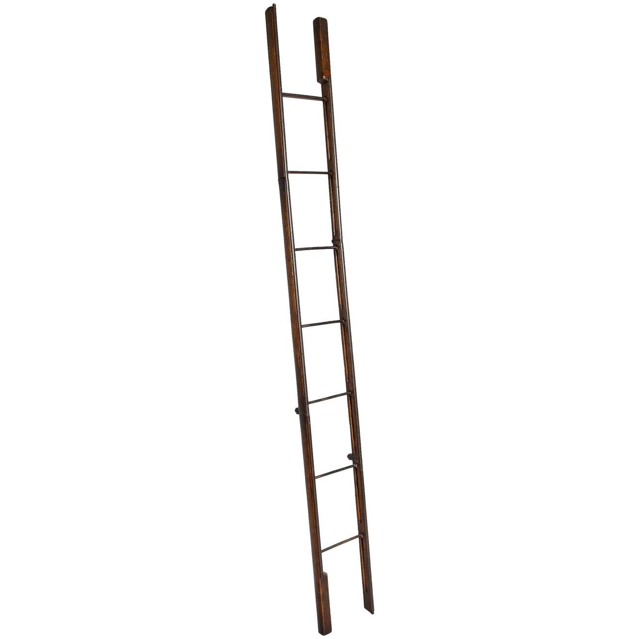 Folding Library Ladder at 1stDibs