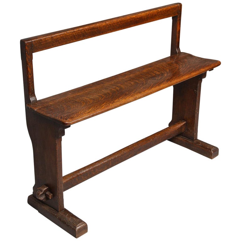 Cotswold Manor Hall Bench at 1stDibs