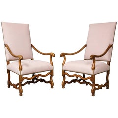 Pair of Baroque Armchairs