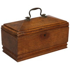 Rare Dugout Tea Caddy