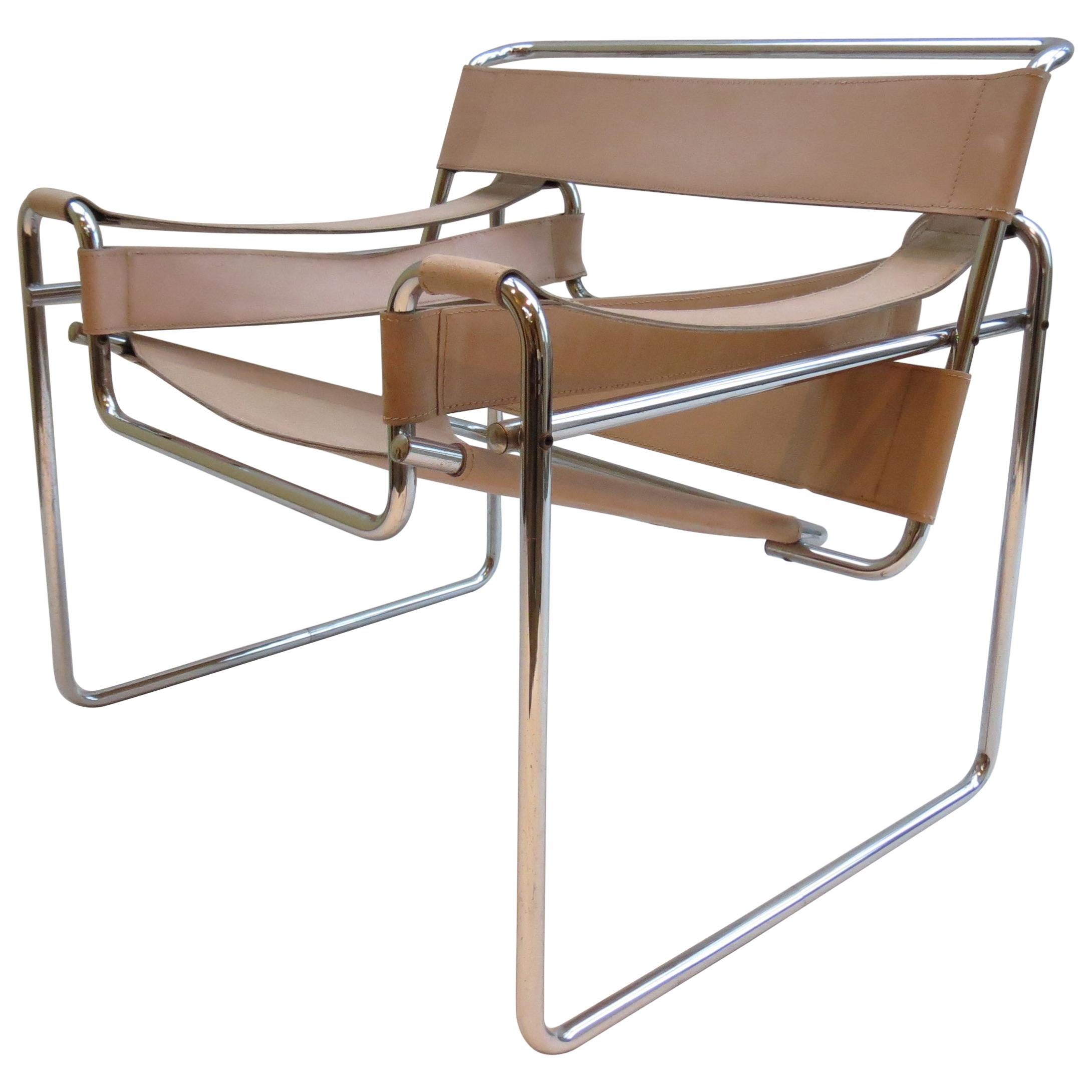 1960s Marcel Breuer B3 Wassily Chair by Gavina, Italy
