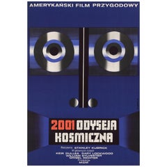 "2001: Una Odisea del Espacio / 2001 Odyseja Kosmiczna" Cartel Original de la Película Polaca