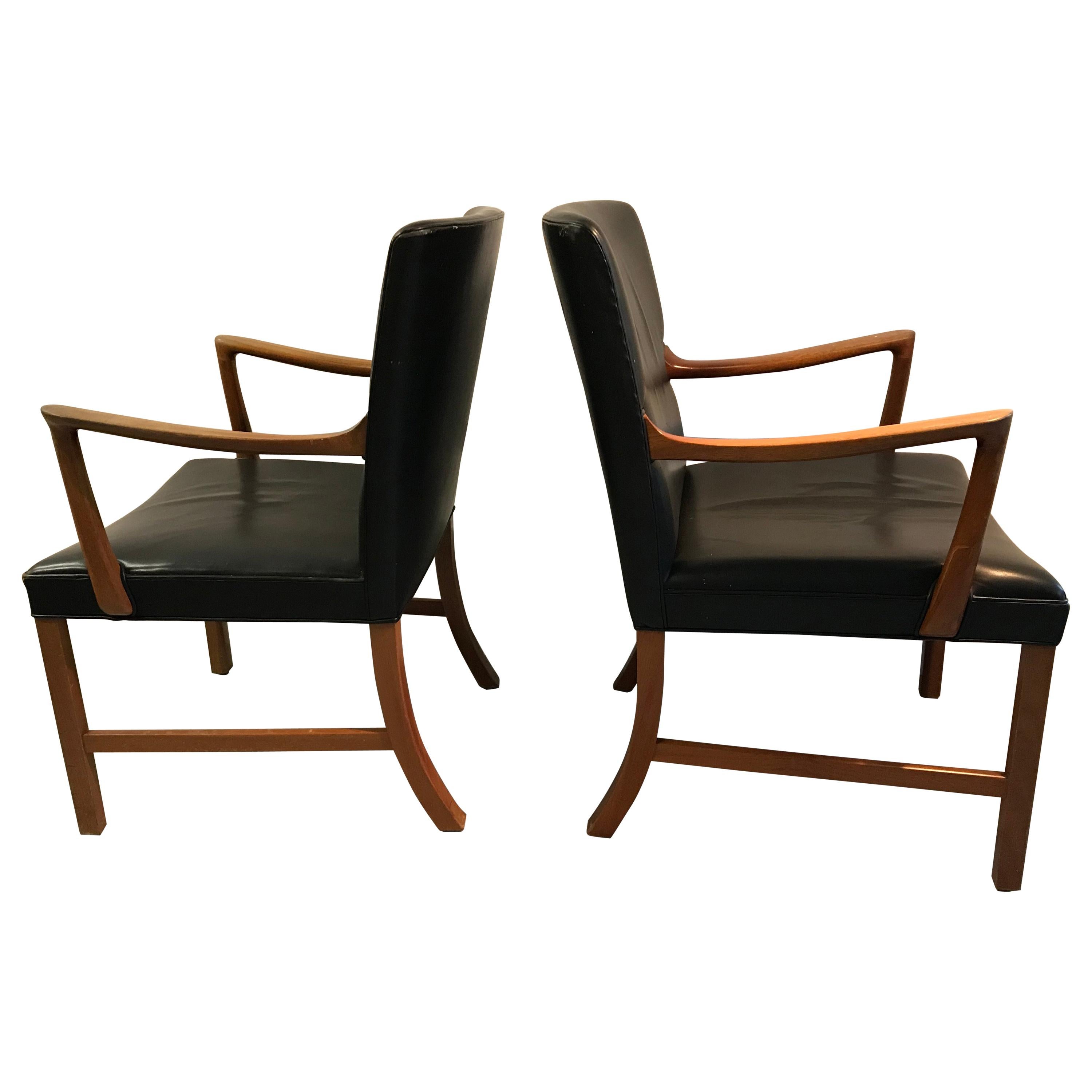 Ole Wanscher Armchairs For Sale