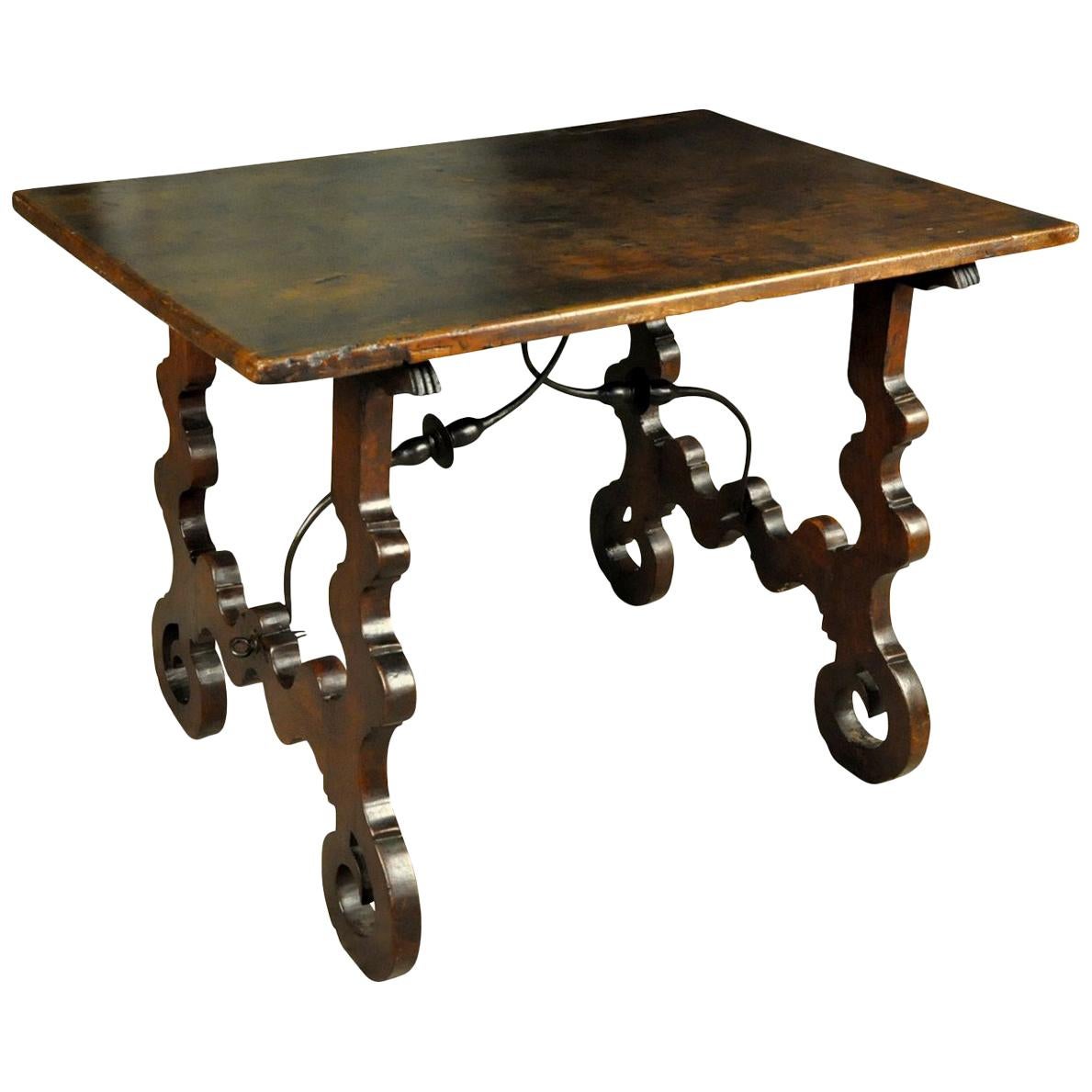 Spanish 18th Century Primitive Side Table