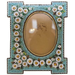 Antique Micro Mosaic Photo Frame