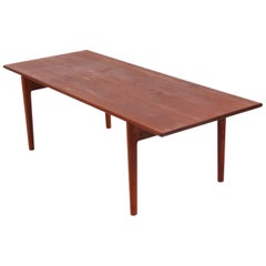 Hans J. Wegner Sofa Table, Model AT15, Solid Teak, Andreas Tuck