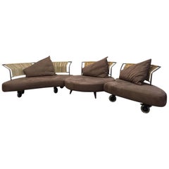 Used Fantasy Islands Movable Sofa, Sofa Bed by Kurt Beier, circa 1980s. FINAL SALE!