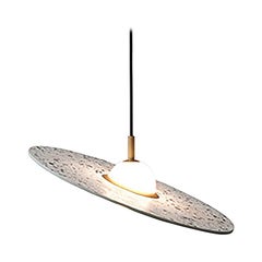 'Planet' Terrazzo Pendant Lamp by Bentu Design 'White'
