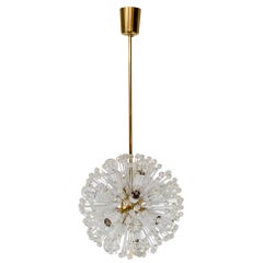 Mid-Century Modernist Chandelier "Sputnik" by Emil Stejnar for Rupert Nikoll