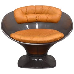 Raphael Raffel Club Chair, France, circa 1970