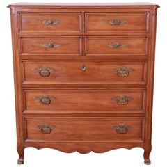 Retro Kindel Furniture French Provincial Highboy Dresser