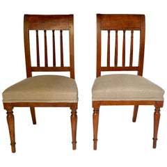 Pair of 19th Century Directoire Chairs